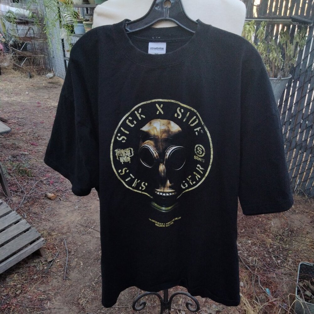 The Psycho Realm Maskara Psycho Realm X Streetwise T-Shirt 3xl Graphic